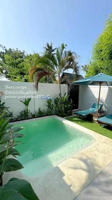 Atties Villa Gili Air Ngoại thất bức ảnh